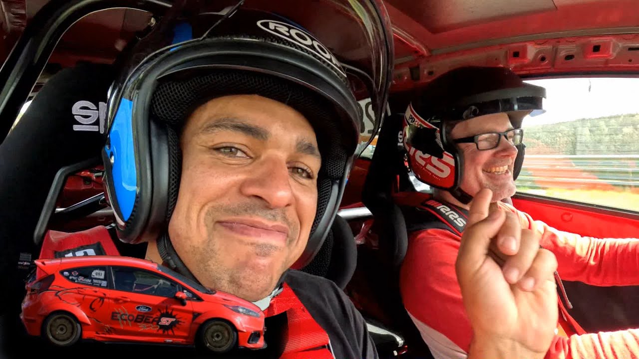 Cédric Mana découvre mon bolide sur le Nuburgring, super journée Trackday