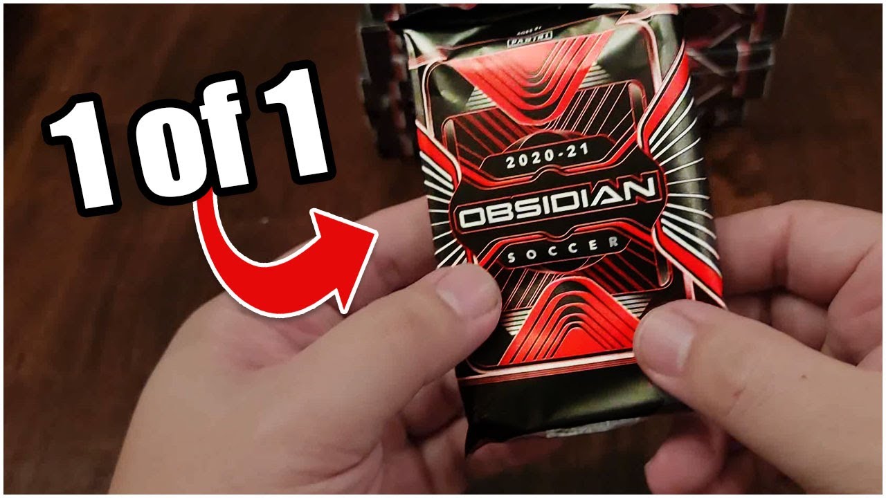 1 of 1 PULLED! INSANE Panini Obsidian Soccer 2020-21