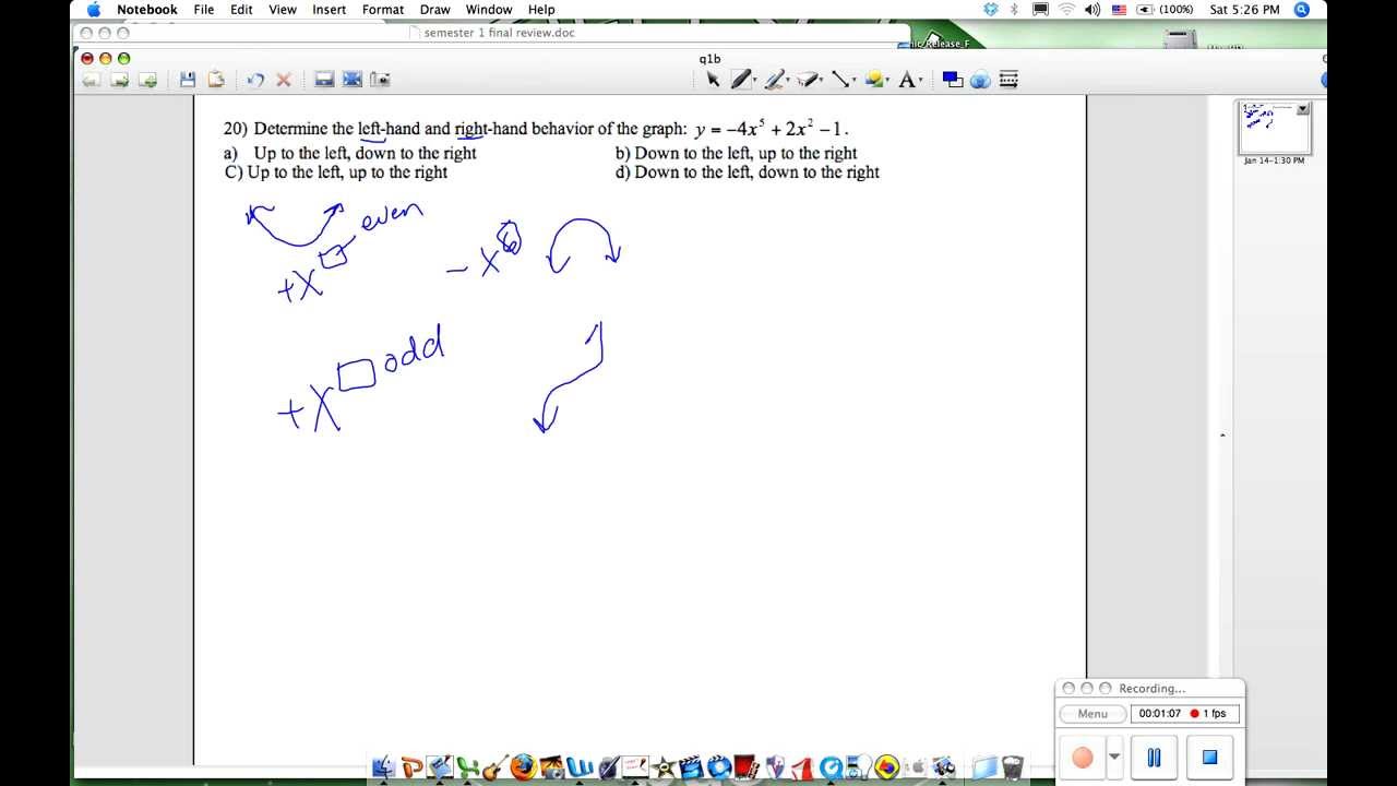 q20a Right hand and left hand behavior.