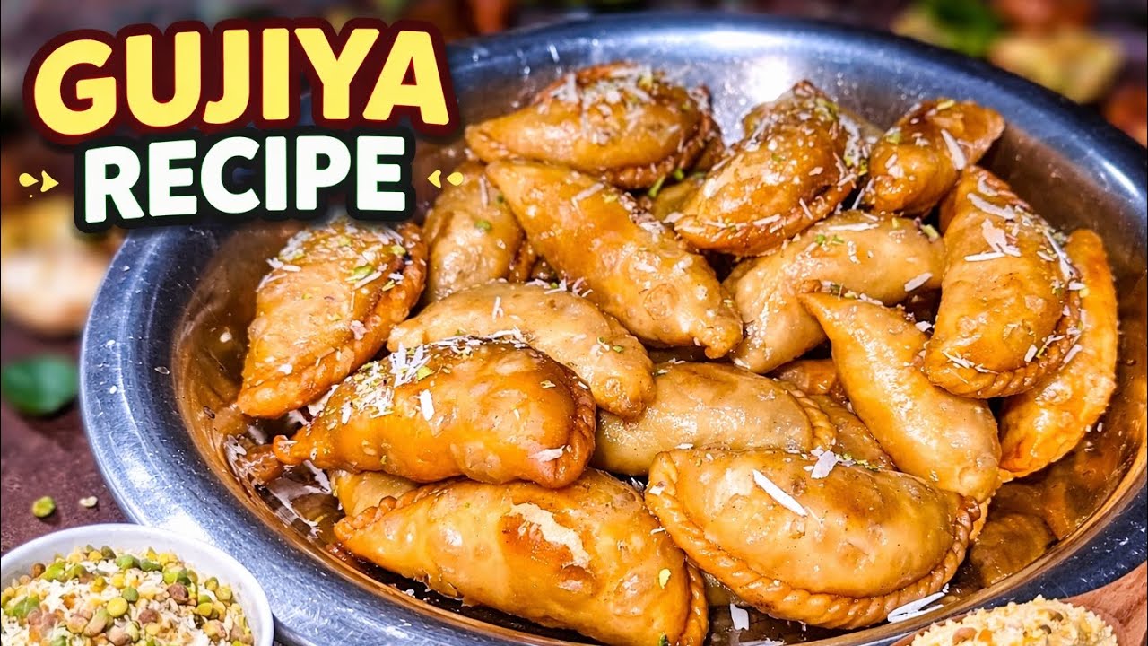 Mawa Gujiya  👌होली स्पेशल 😋l#villagefood #वीडियो #viral#villagelife #holi#holispecial 