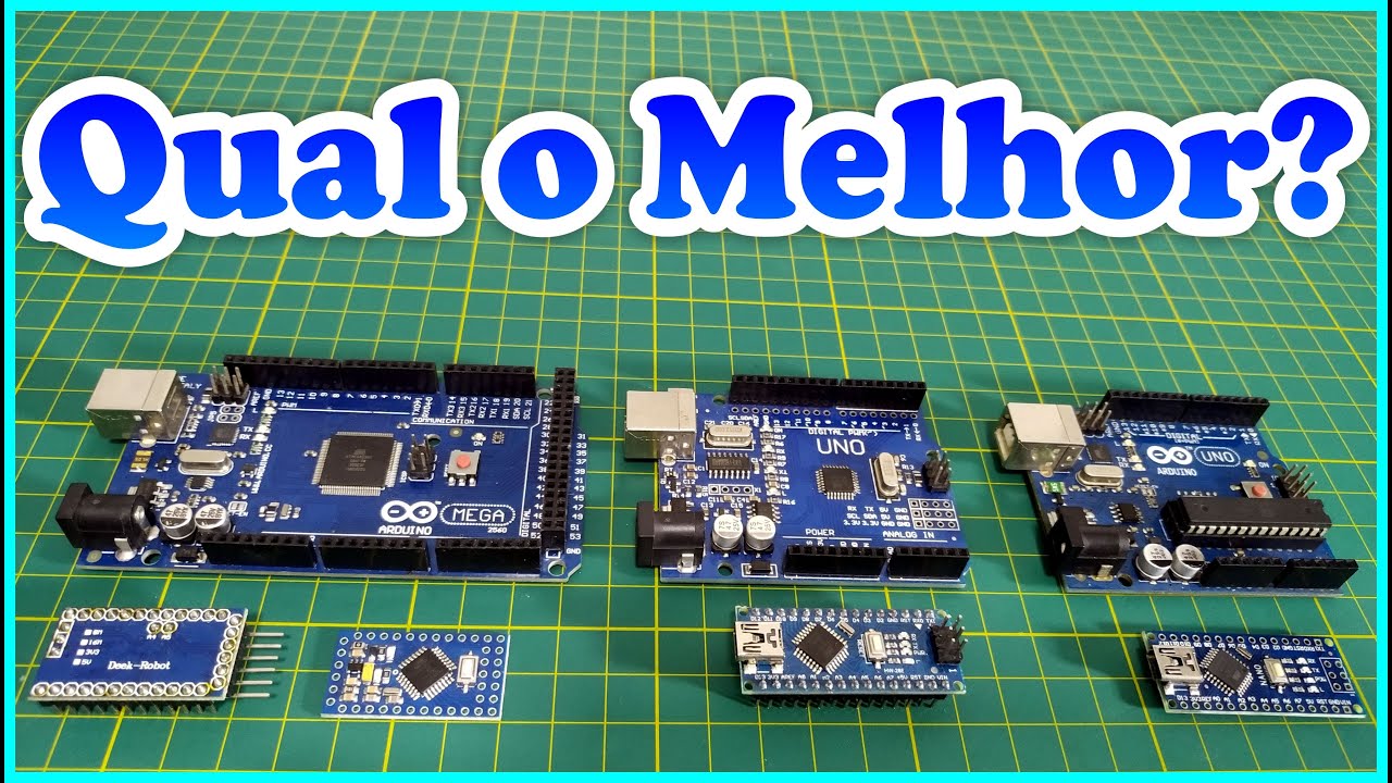 QUAL ARDUINO COMPRAR para Aprender Eletr&ocirc;nica e Programa&ccedil;&atilde;o - Curso de Arduino - Aula 03