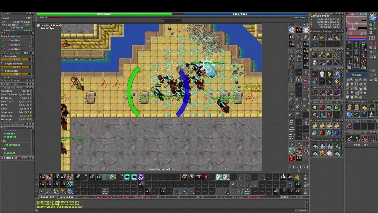 Tibia - Burningi DUO EK+ED 500+