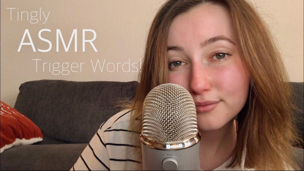 THE Tingliest ASMR Trigger Words ✨