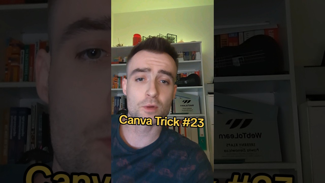 Canva Trick #23 #canva #canvatricks #canvatips #canvatutorial #canvashorts