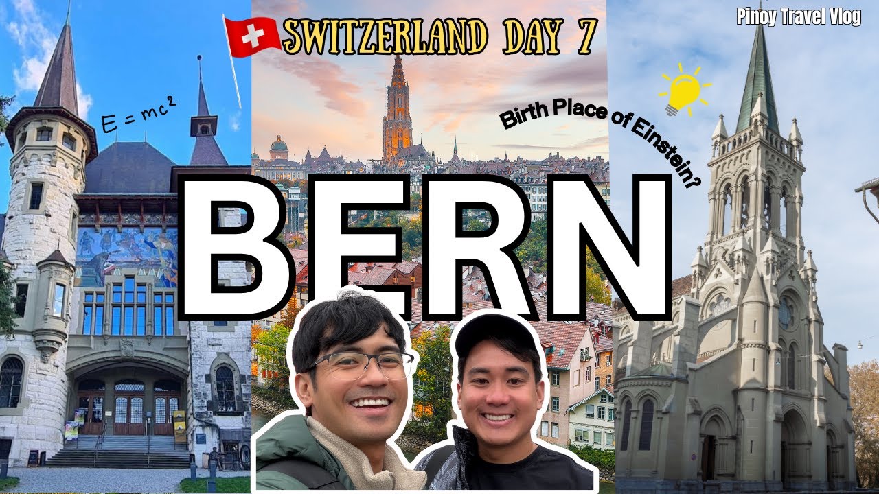 🇨🇭 Switzerland Day 7: From Zermatt to Bern | Exploring Bern, 🧠Einstein Museum, Ganda! Nakakamangha!