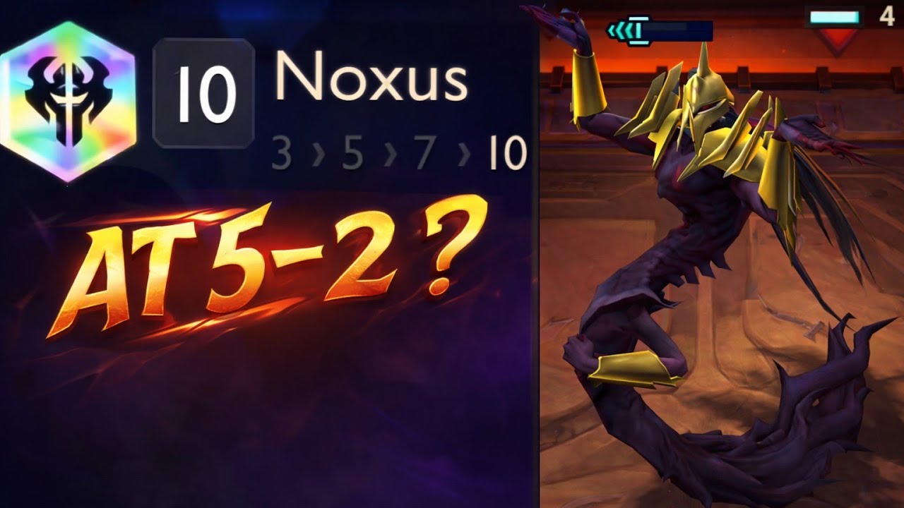 5-2 DE 10 NOXUS VS 3⭐ YUNARA (SET 16)