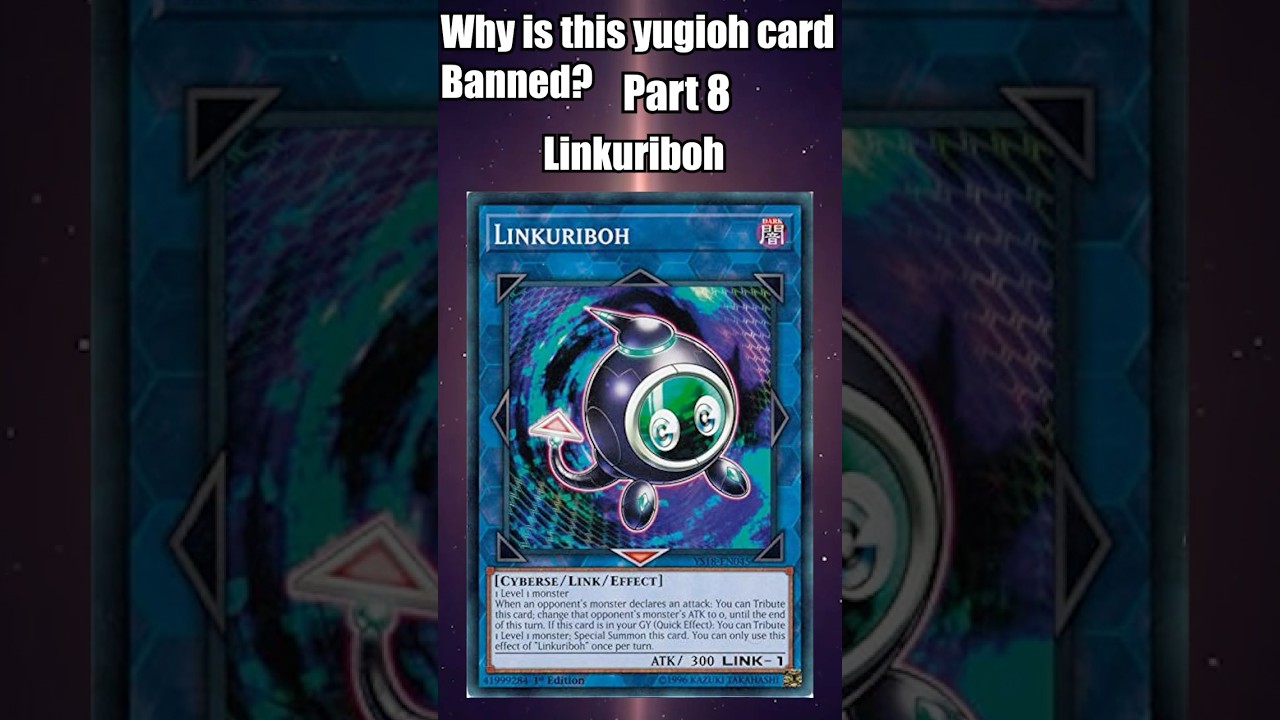 Why is Linkuriboh banned? In 1 minute #yugioh #yugiohmetadecksmasterduel #banlist