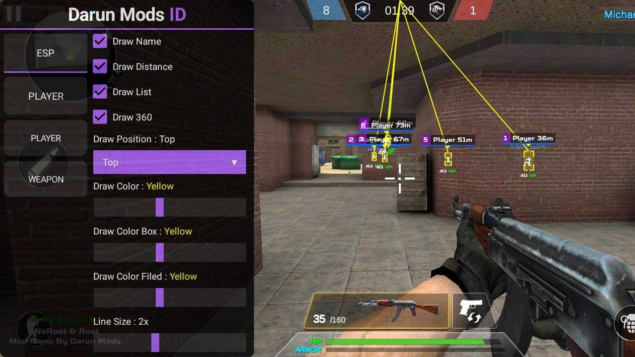 FPS Strike : Modern Arena V1.5.0 Mod Menu Latest Version.