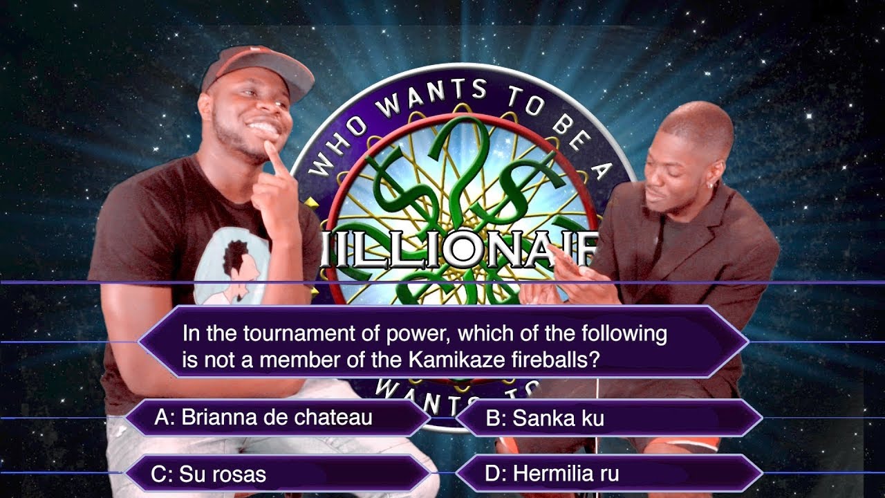 WHO WANTS TO BE A MILLIONAIRE (ANIME EDITION)
