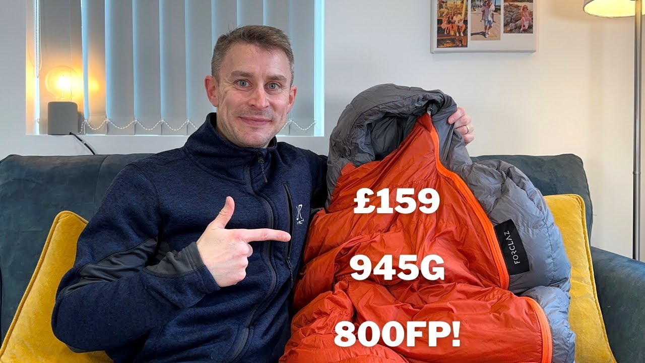 ЛУЧШИЙ зимний пуховый спальный мешок для треккинга от Decathlon!