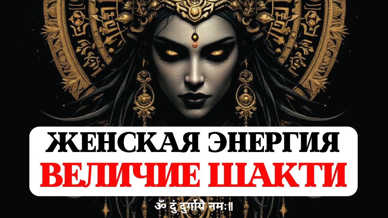 ЖЕНСКАЯ ЭНЕРГИЯ, СИЛА И ВЕЛИЧИЕ ШАКТИ, КАК РАСКРЫТЬ ЖЕНСТВЕННОСТЬ, АРХЕТИП БОГИНИ МАТЕРИ МИРА