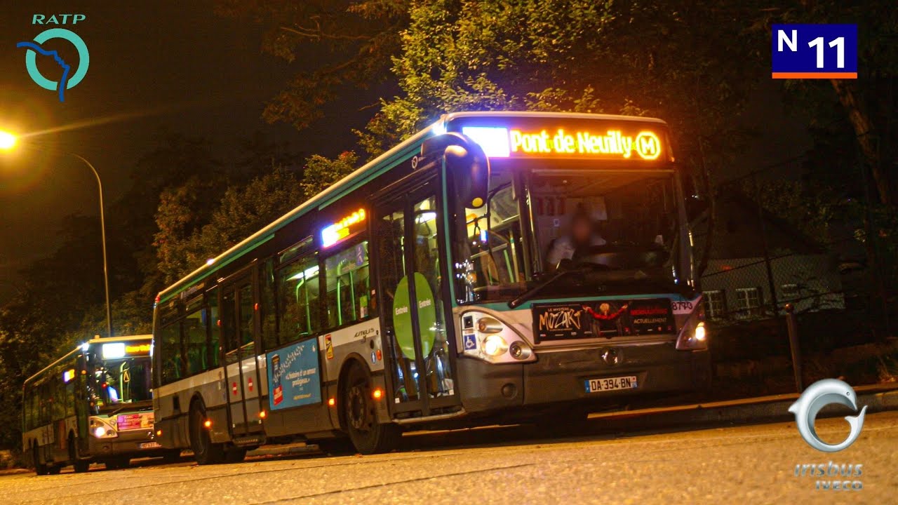 NOCTILLIEN N11 - IRISBUS CITELIS 12 EEV RATP STIF - 8773 - FULL KICKDOWN + VENTILATION 🧨🚀