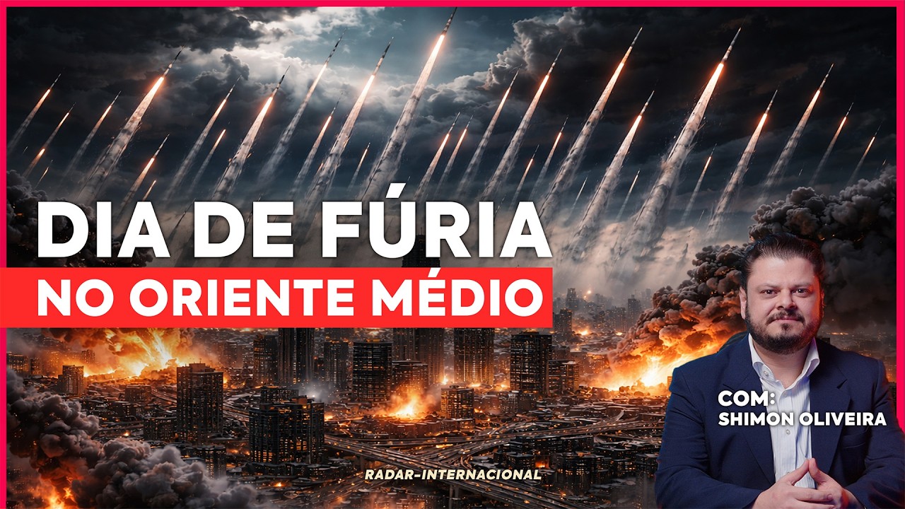 IRÃ FAZ ATAQUE MASSIVO CONTRA 7 PAÍSES - EUA e ISRAEL AVANÇAM PARA O TERCEIRO DIA DE GUERA