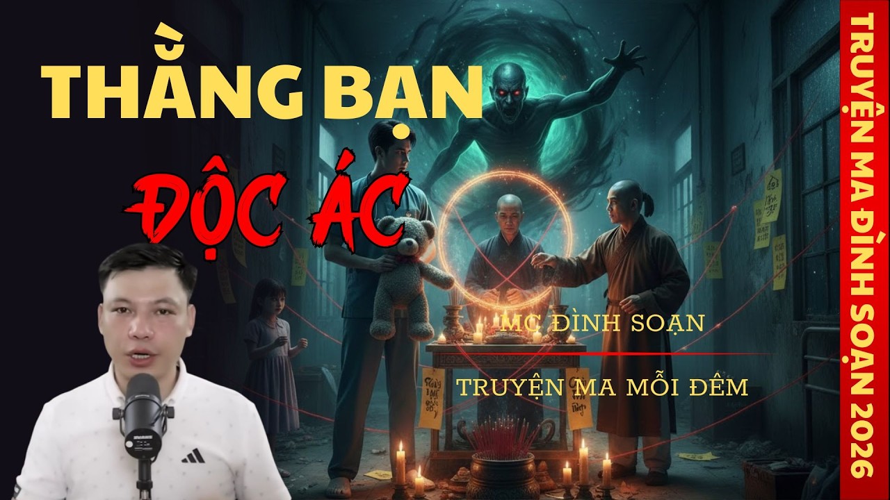 TRUYỆN MA MC ĐÌNH SOẠN : THẰNG BẠN ĐỘC ÁC | TRUYỆN MA CÓ THẬT