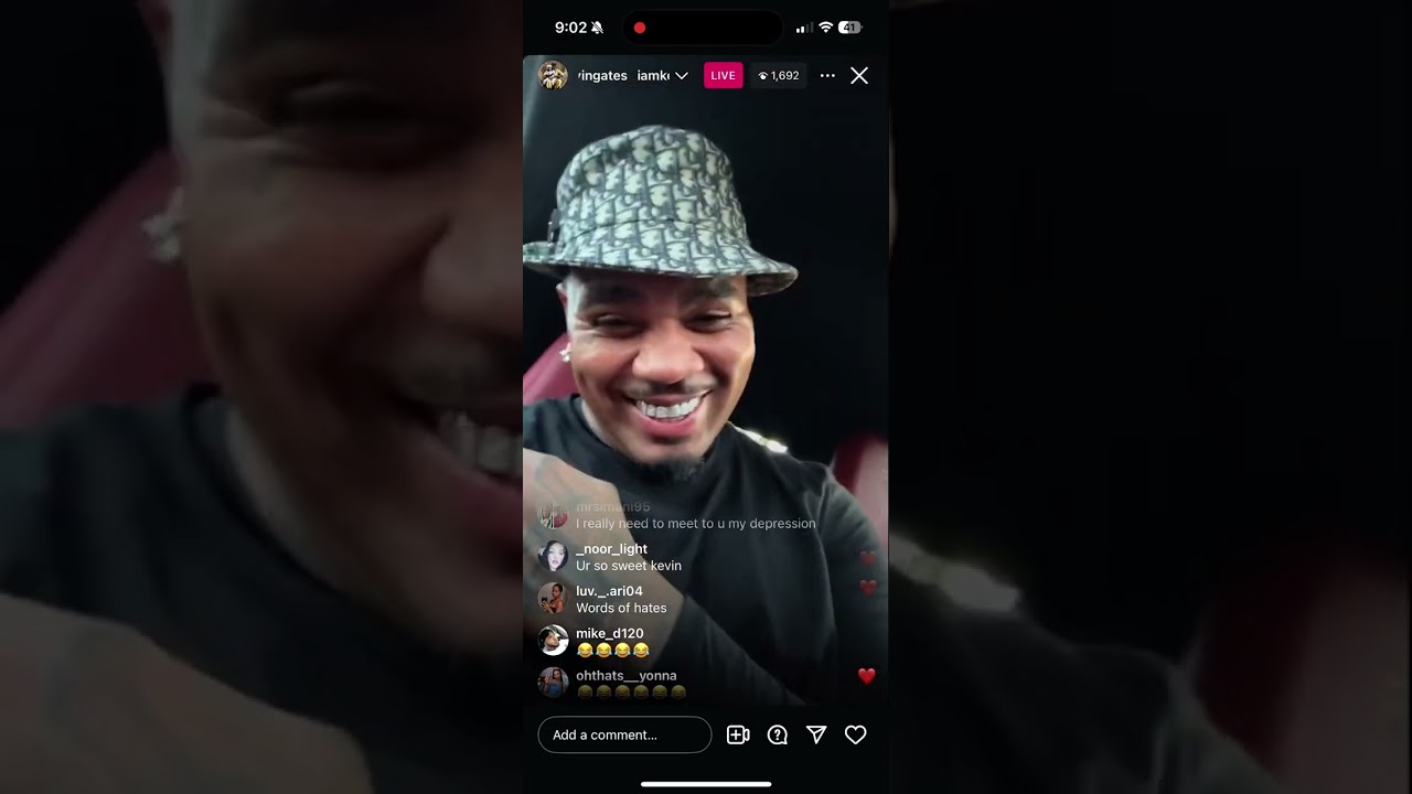 Kevin Gates IG Live 1-5-25