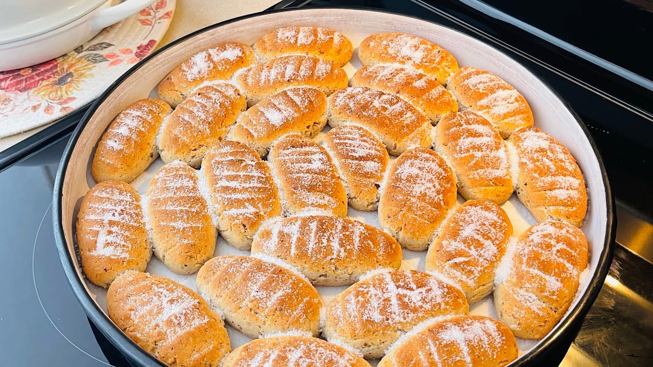 ГУРАБИЕ С ГРЕЦКИМИ ОРЕХАМИ - РЕЦЕПТ ОТ НАНЫ ХАДЖРИДЖИ/ЛУЧШИЙ РЕЦЕПТ/БОСНИЙСКОЕ ПЕСОЧНОЕ ПЕЧЕНЬЕ С...