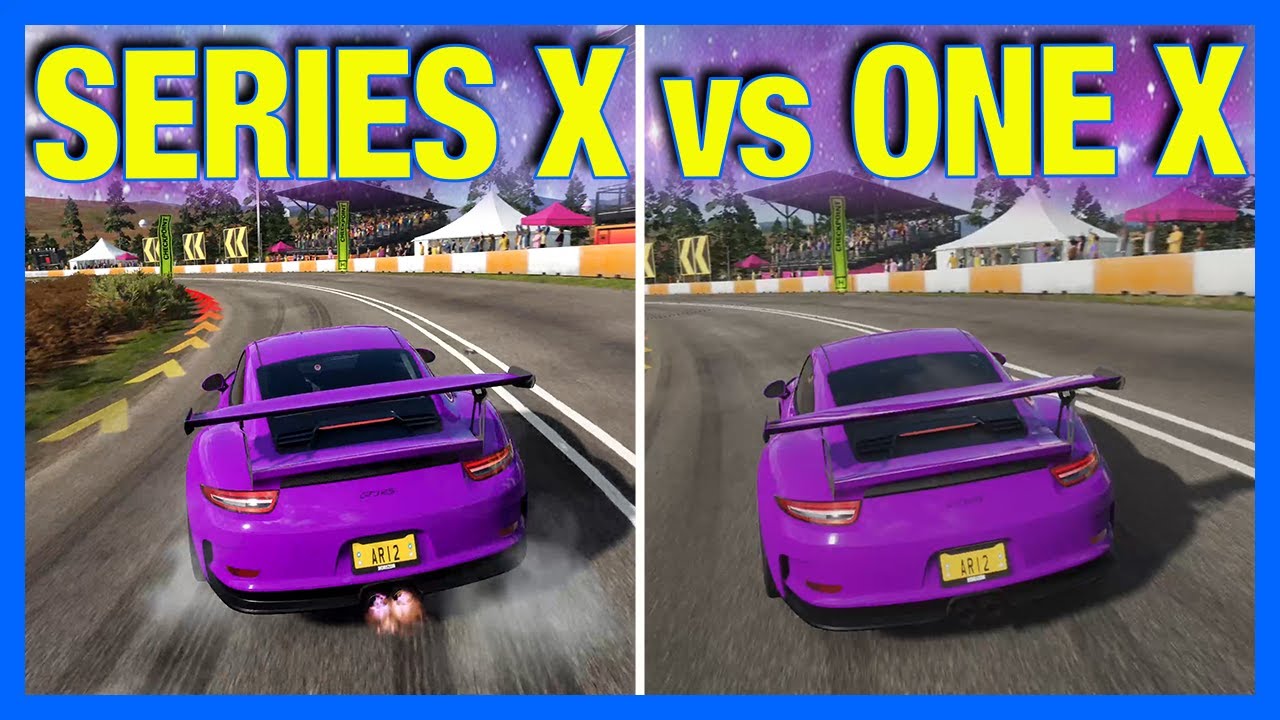 Forza Horizon 4 : Xbox Series X vs Xbox One X!!