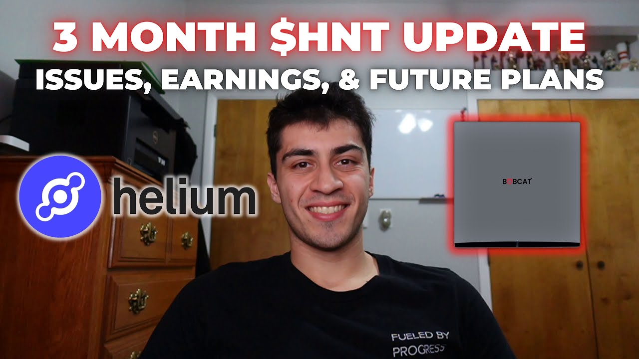 3 MONTH UPDATE | My Experience Mining Helium ($HNT) | Bobcat Miner 300
