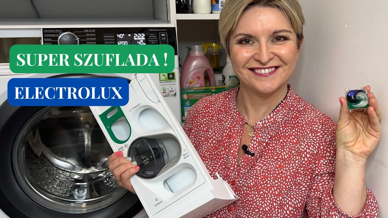 Pralka Electrolux EW8F249PSPC PerfectCare 800 UniversalDose - recenzja | Pani AGD