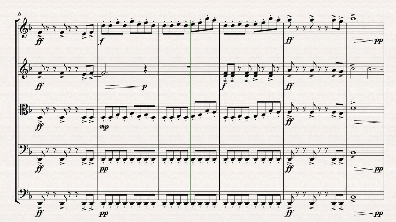 Formula 1 Theme for String Ensemble