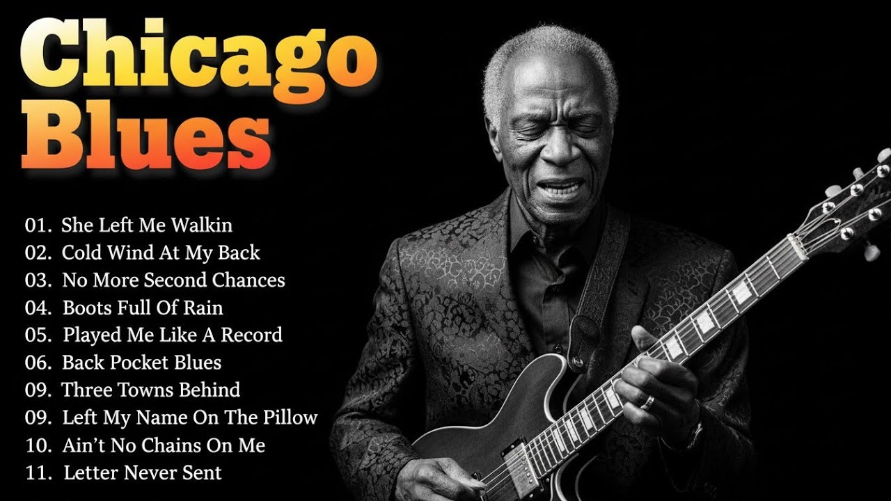 Smooth Blues Night Drive | Chicago Style Electric Blues