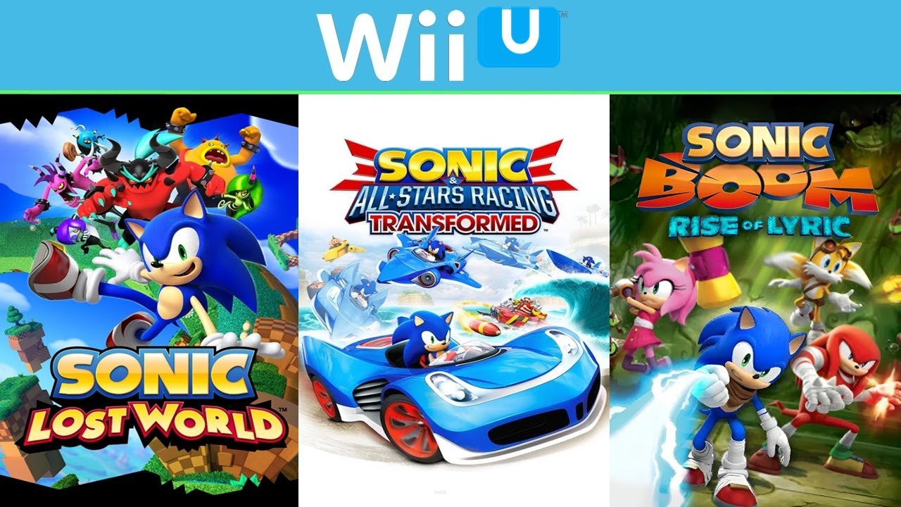 All Sonic Games on Nintendo Wii U