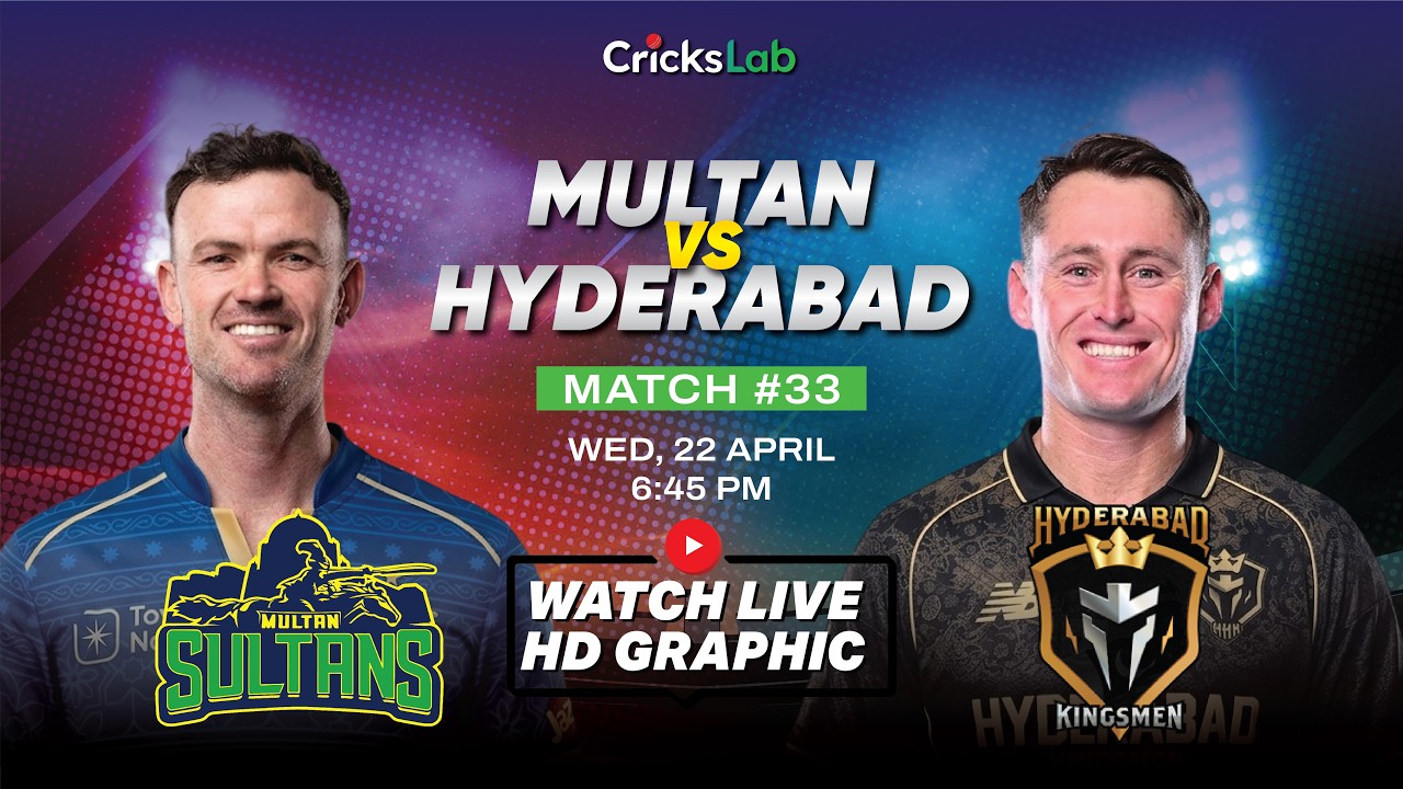 LIVE 🔴 Multan vs Hyderabad | PSL 2026 Live Score | MS vs HK Live Match Today