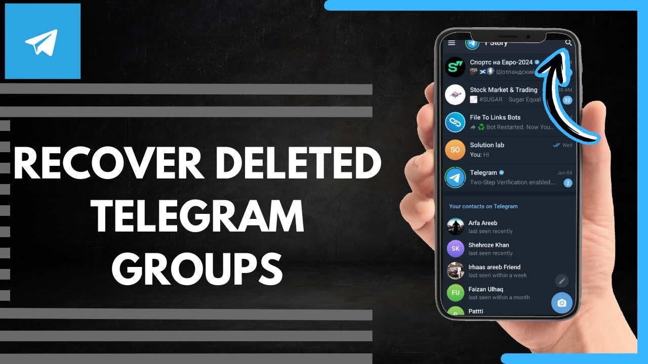 How To Recover Deleted Telegram Groups