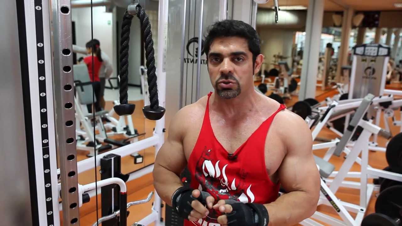 RUTINA DE ESPALDA Y TRÍCEPS: MORRIZ GARZA (SEMANA: II DÍA: IV)
