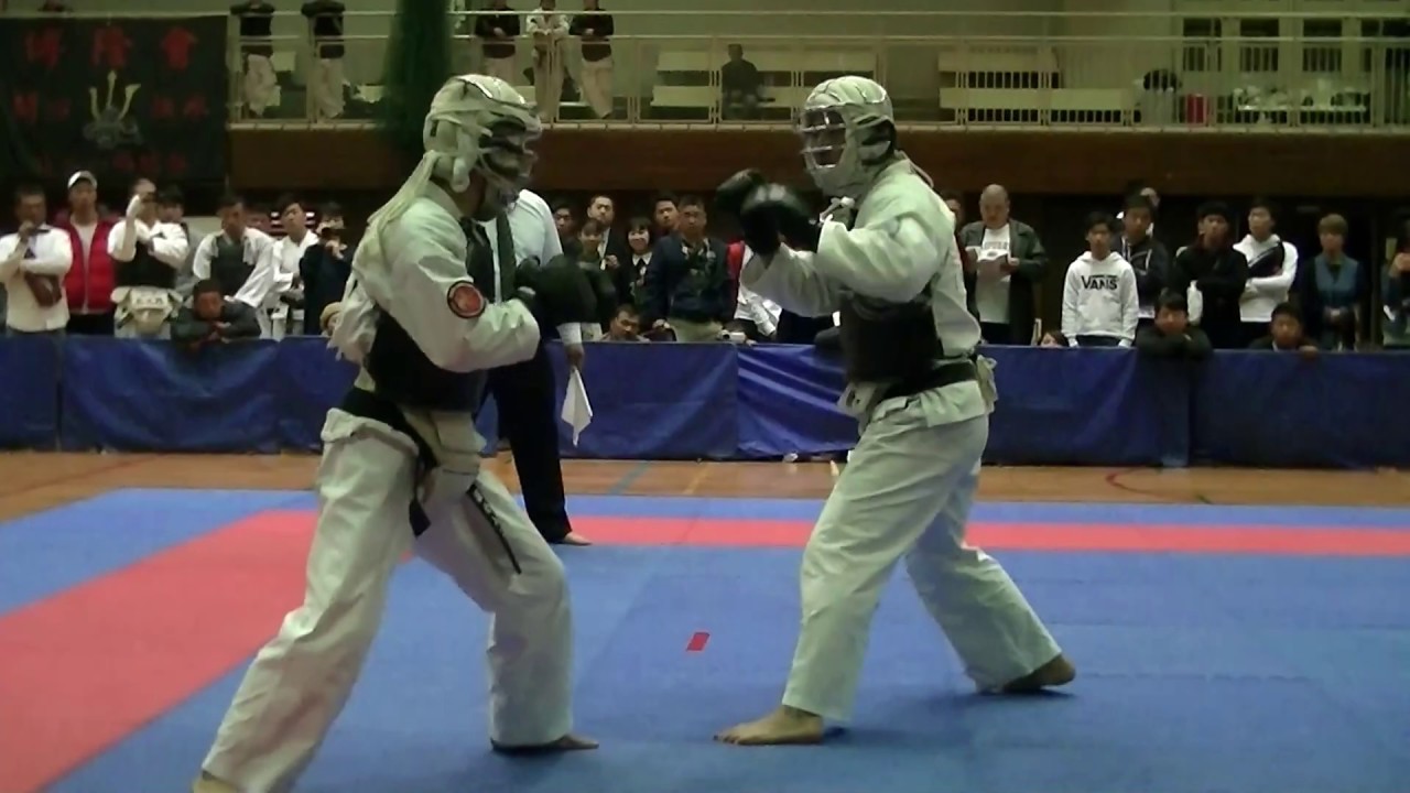 2019日本拳法洪游杯ジャパンオープン大会 男子準決勝戦 滝ヶ原拳法部A VS田中の一味
