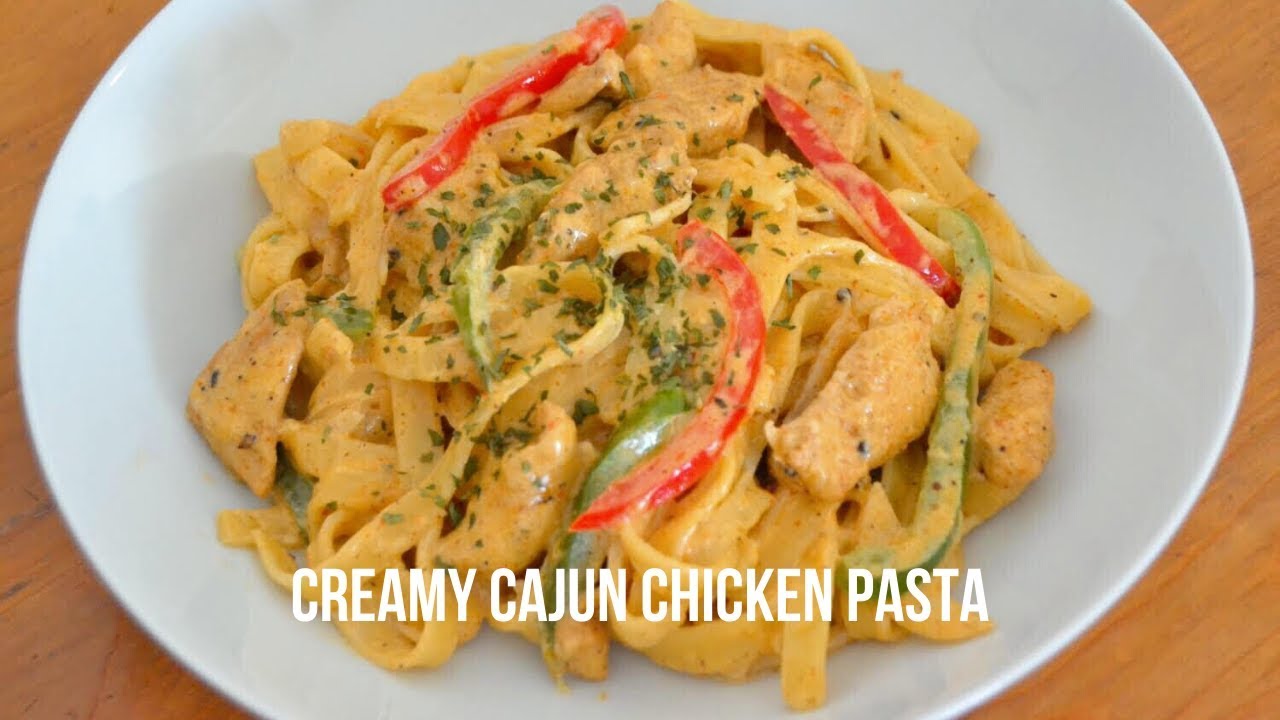 EASY CREAMY CAJUN CHICKEN PASTA RECIPE | TGI FRIDAY COPYCAT RECIPE