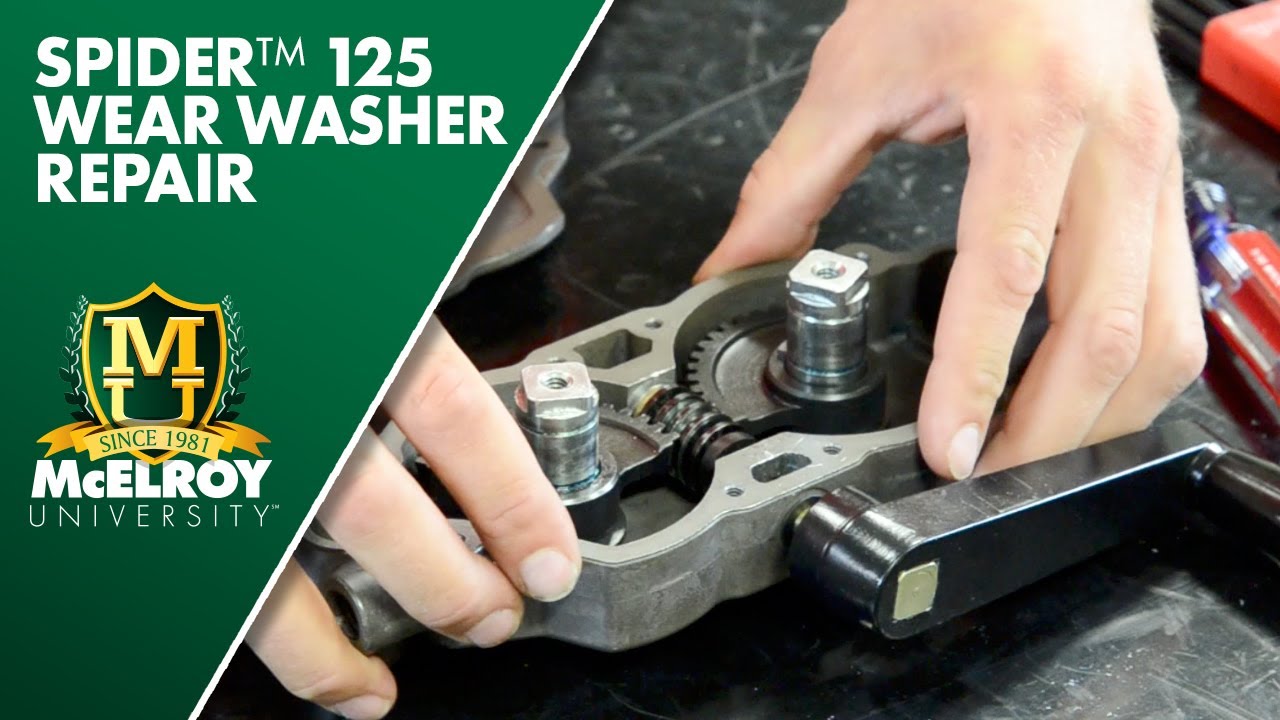 How To Replace Wear Washers on the Spider&trade; 125