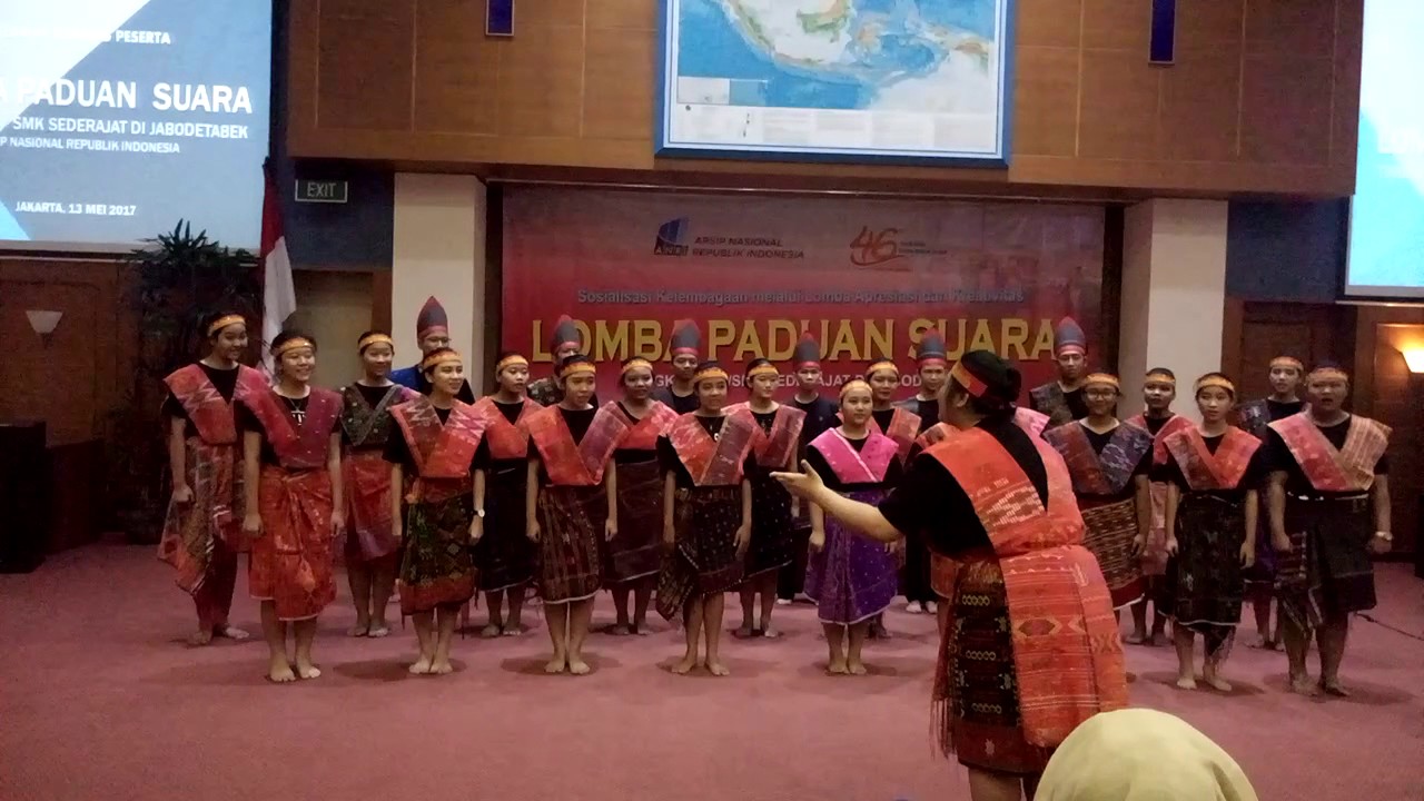 Paduan Suara SMK Strada 1 - Rayuan Pulau Kelapa