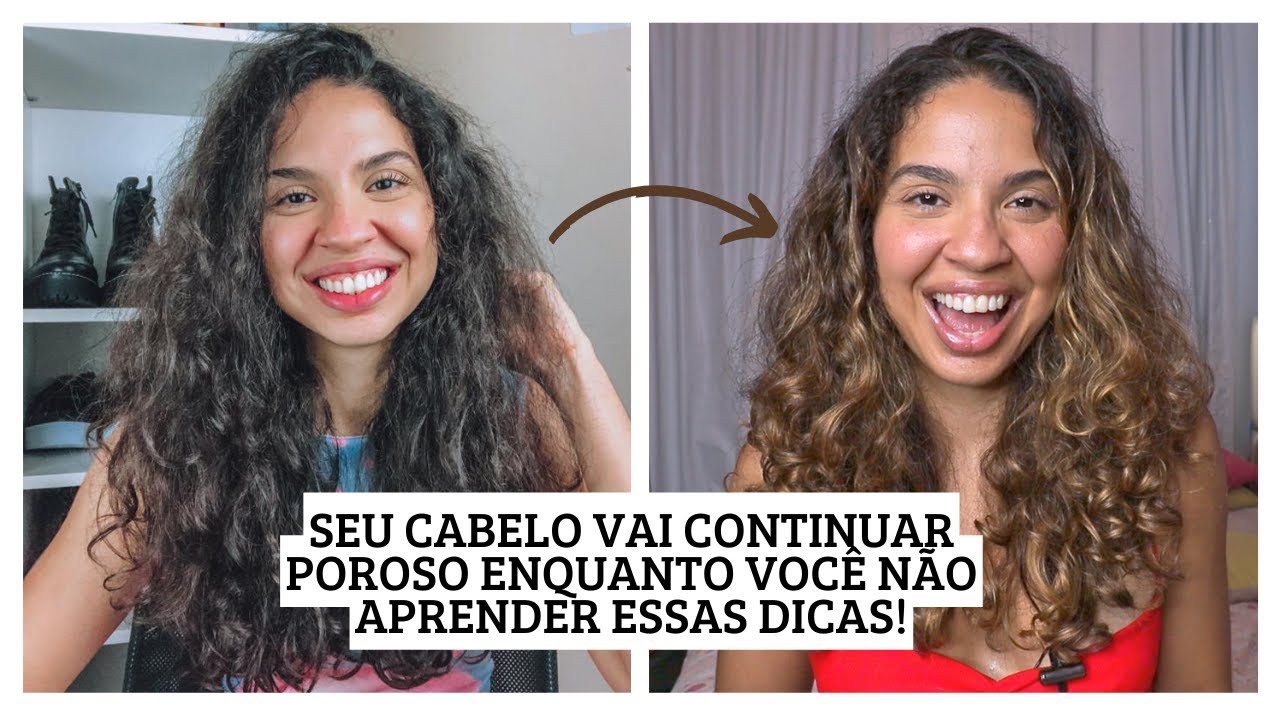 ACABE com a sua POROSIDADE ALTA e FRIZZ sem usar acidificante ou vinagre de maçã!