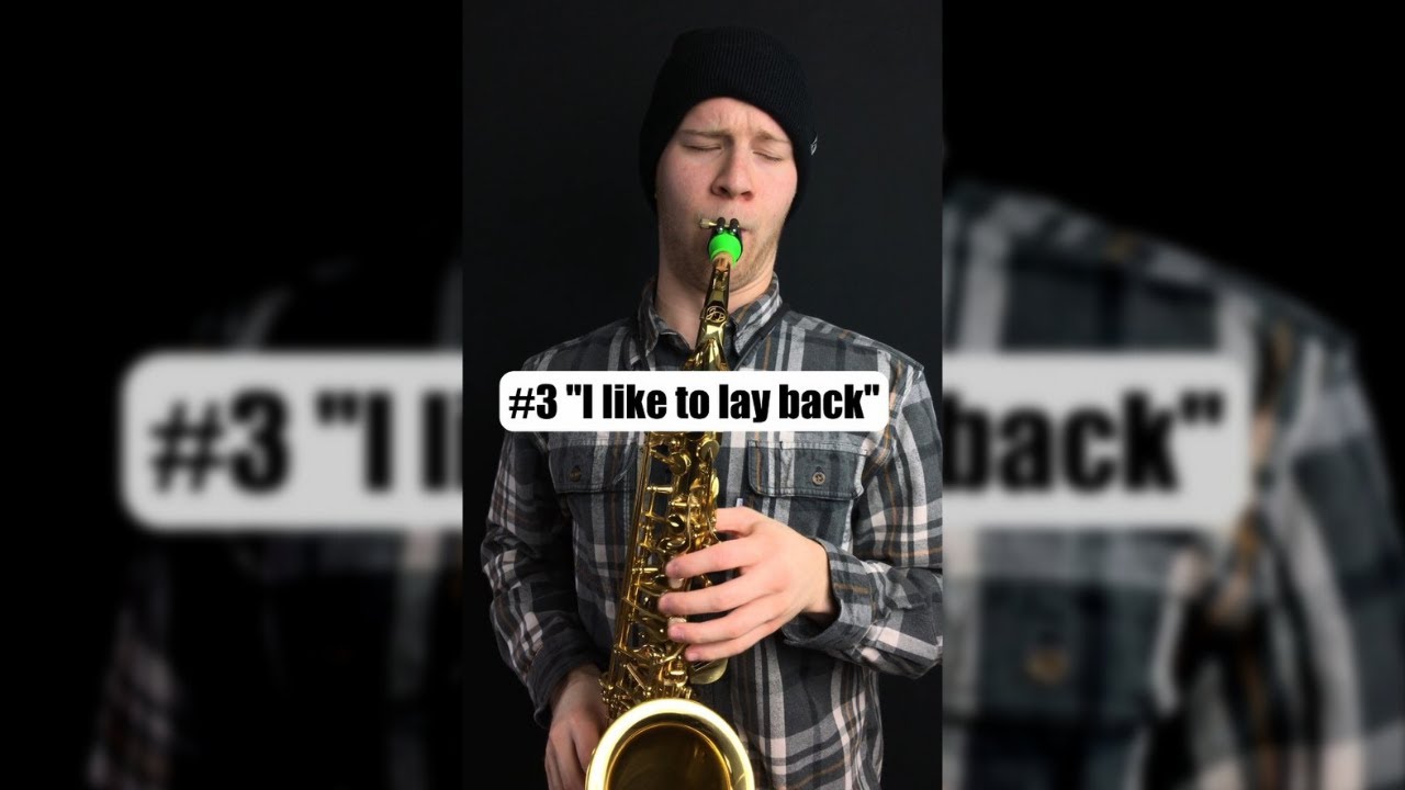 3 types of saxophonists playing Fly Me To The Moon