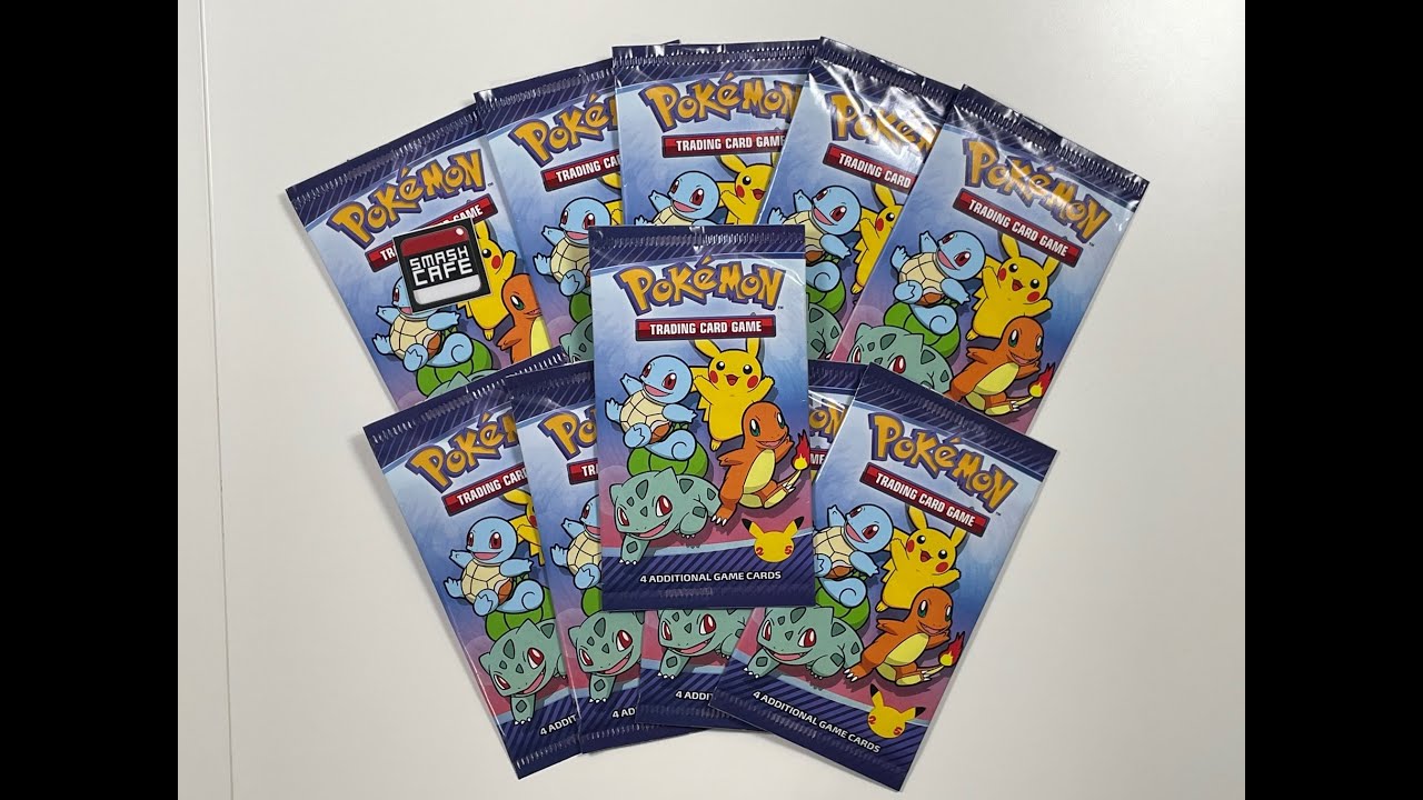 Открытие юбилейных наборов Pok&eacute;mon к 25-летию серии! *Акции McDonald's 2021 года*