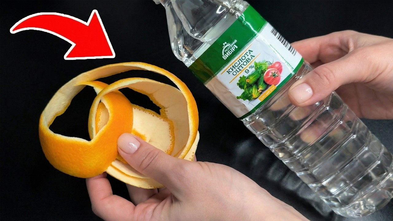 You'll NEVER Throw Away ORANGE PEELS Again 🍊 Genius Idea!