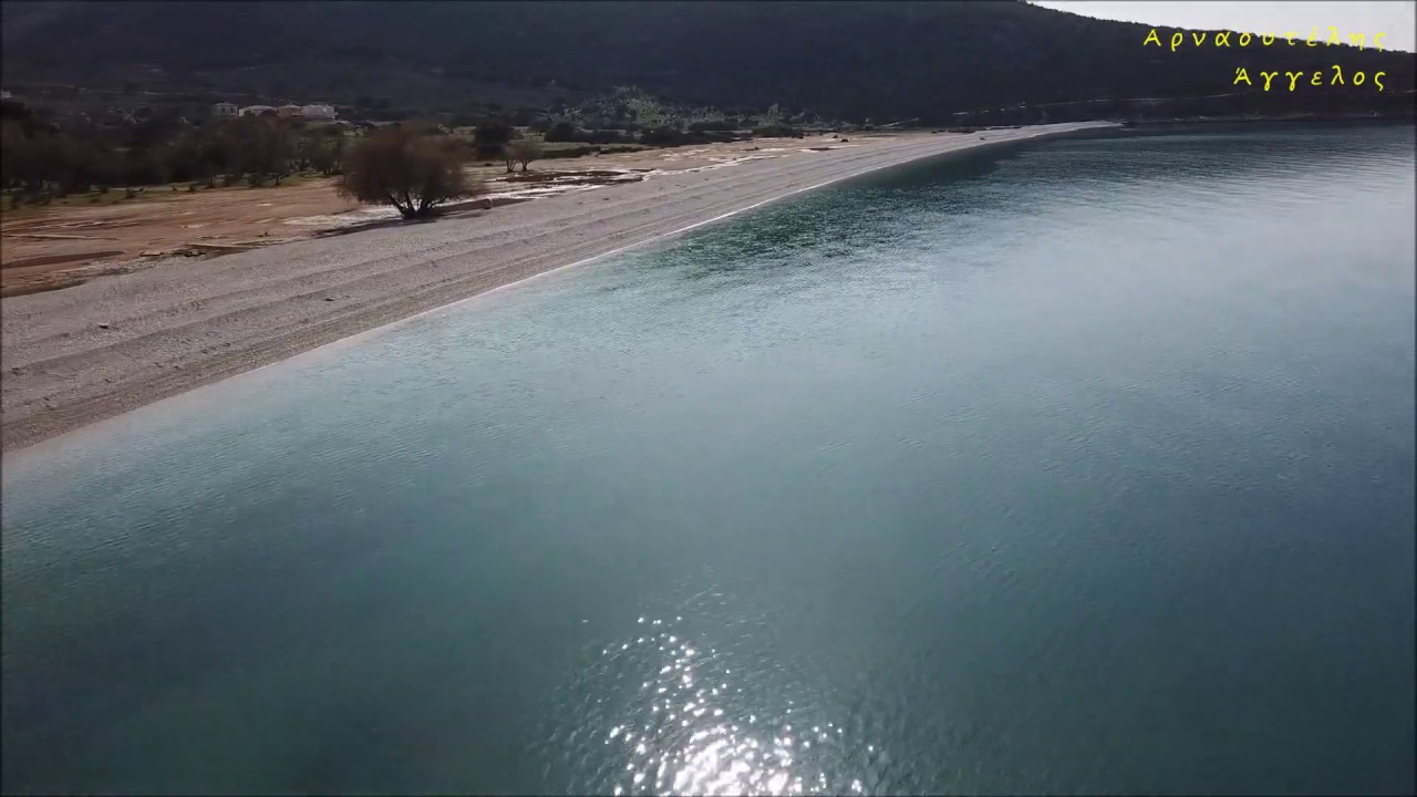 saladi beach  μια παρεξηγημένη παραλία ΑΝΩΘΕΝ - Aerial video by drones Dji