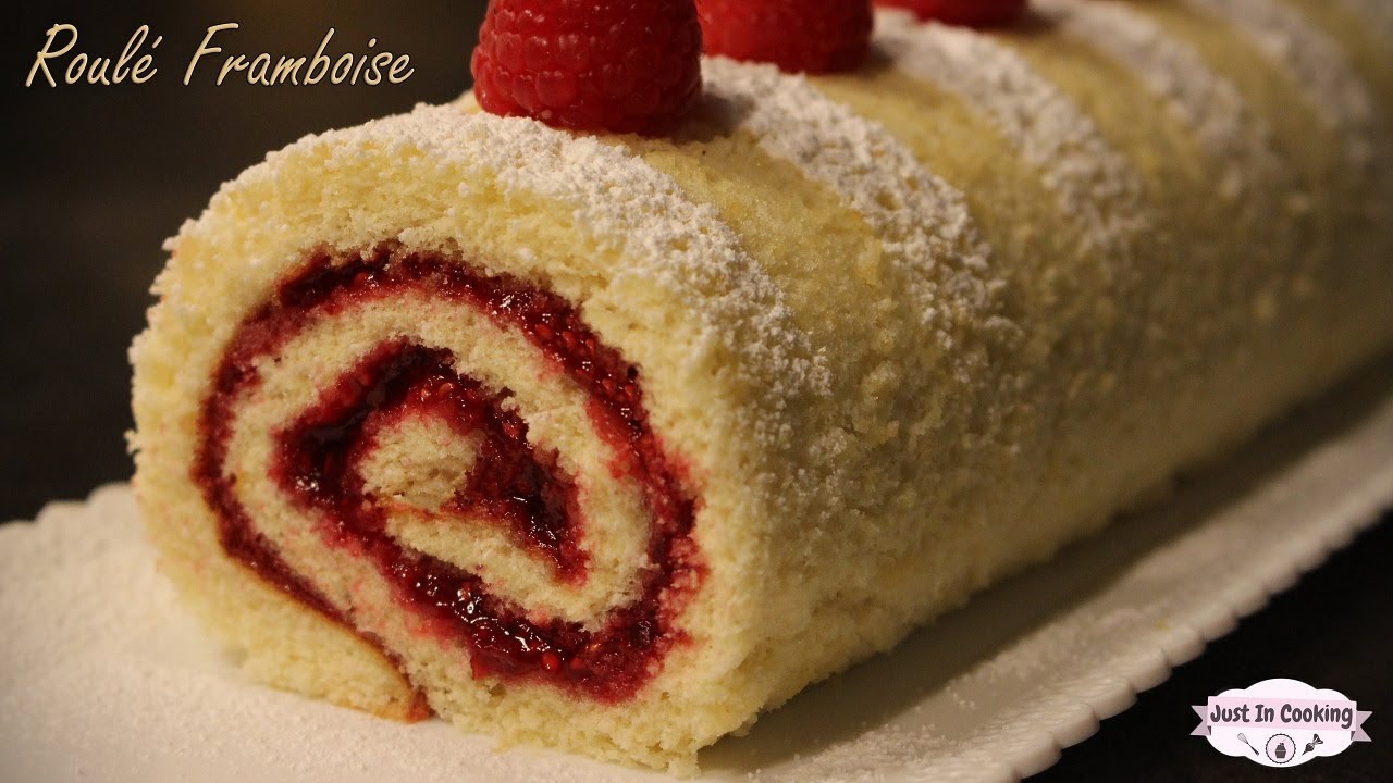 Recette de Roulé à la Framboise