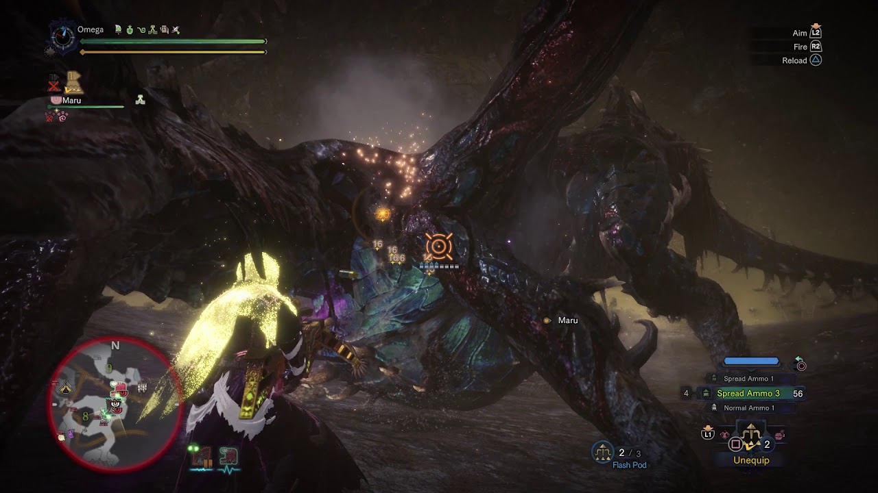 【MHW】 9★ Arch Tempered Vaal Hazak Solo Spread 3 HBG 4:06
