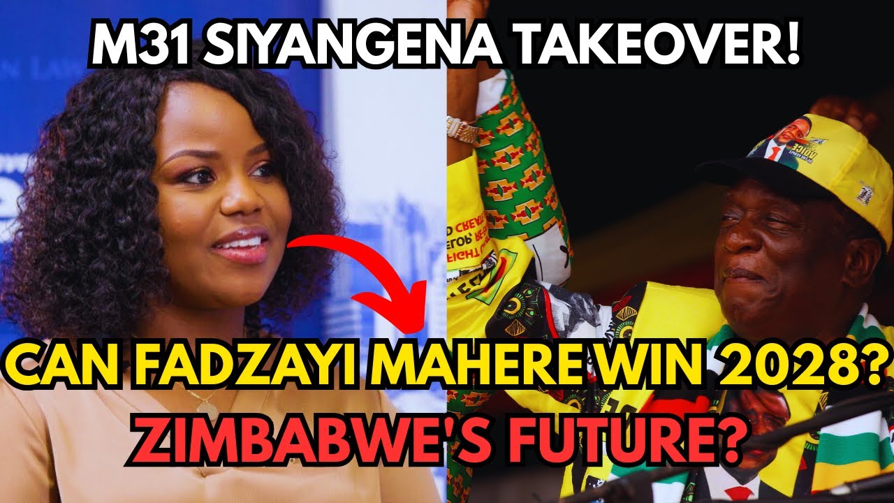 WATCH LIVE: Can Fadzayi Mahere WIN The Zimbabwe 2028 Presidential Elections? (M31 Siyangena Rising!)