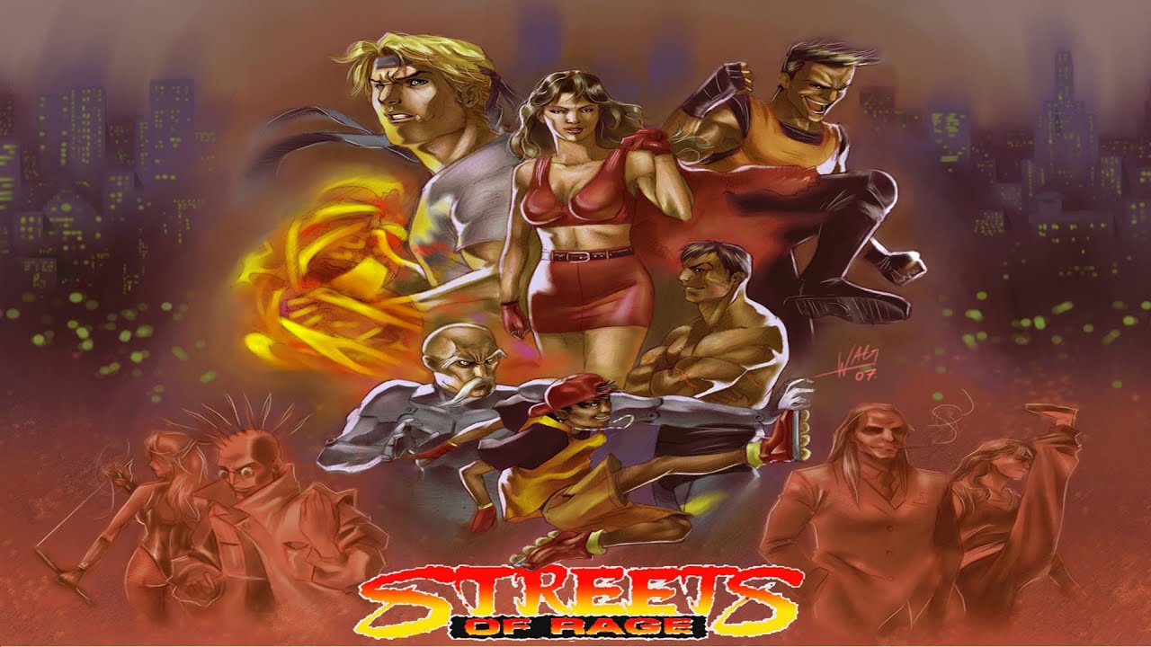 Streets of Rage 3 Walkthrough Longplay 2 Players Coop Gameplay No Commentary