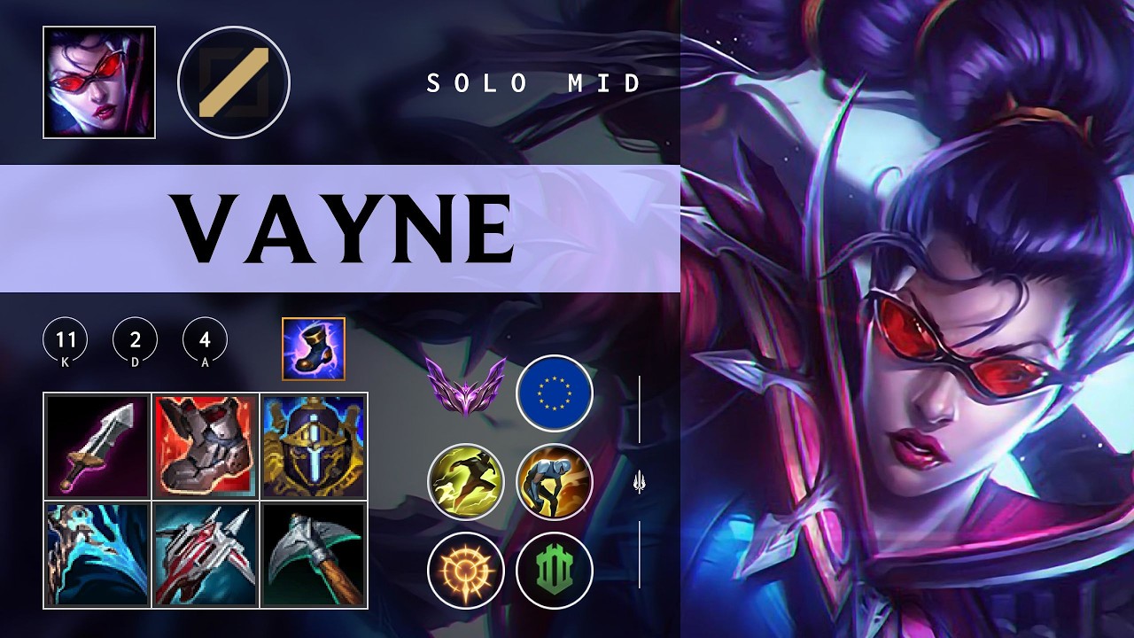 Vayne Mid vs Riven - EUW Master Patch 26.04