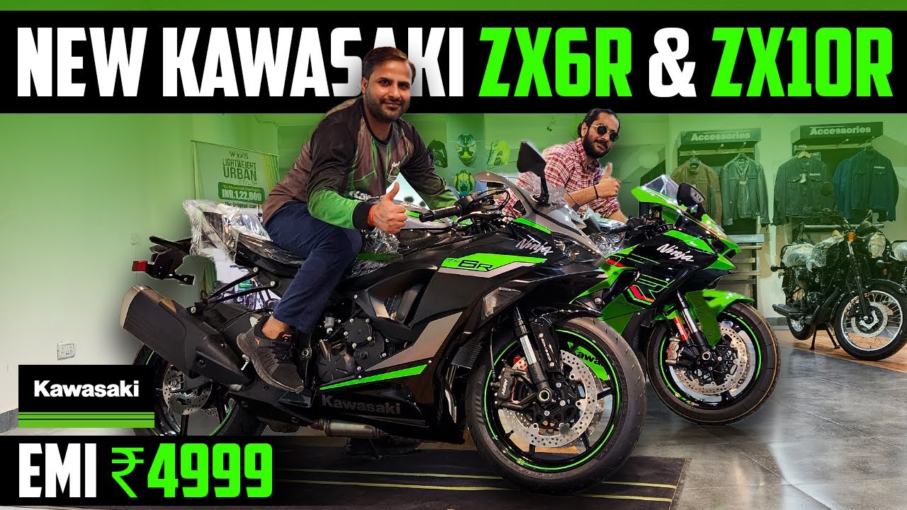 2024 New Kawasaki Ninja ZX6R & ZX10R 😯| #kawasaki #kawasakininja #kawasakininjazx6r #india