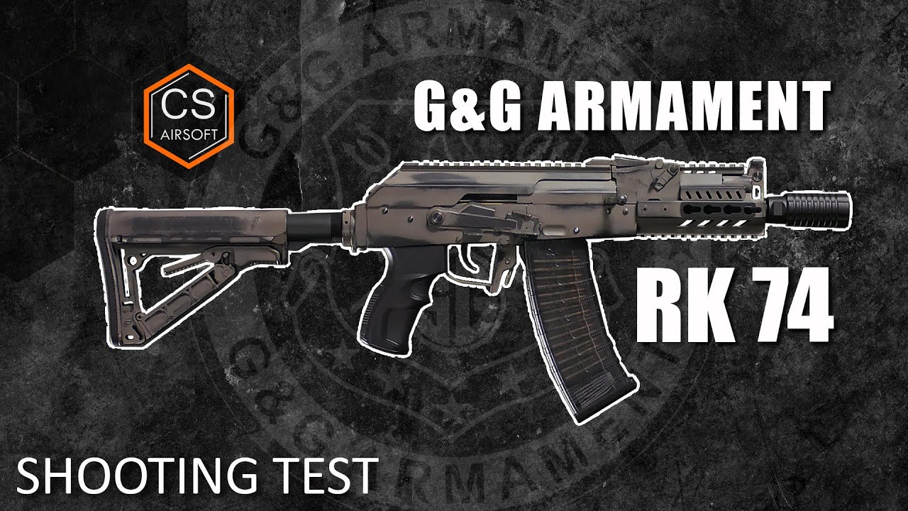 G&G RK74 CQB / Elite / Tactical Shooting Test | CS Airsoft