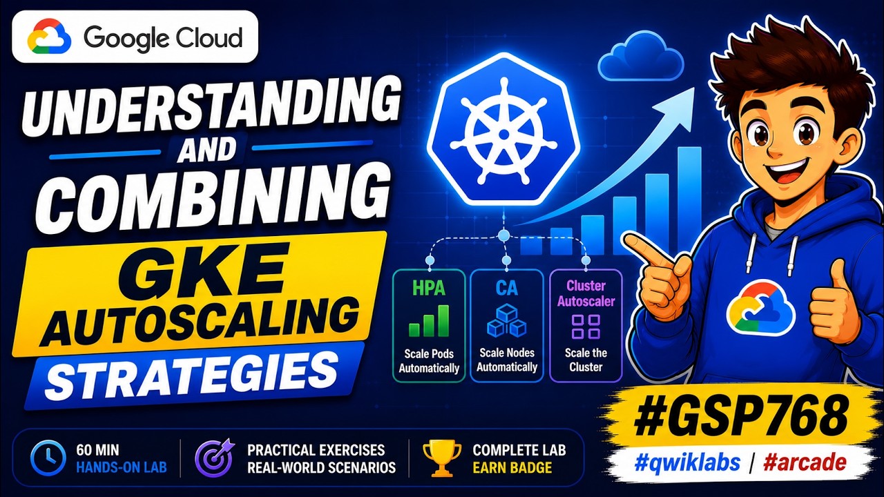 Understanding and Combining GKE Autoscaling Strategies | #qwiklabs | #GSP768