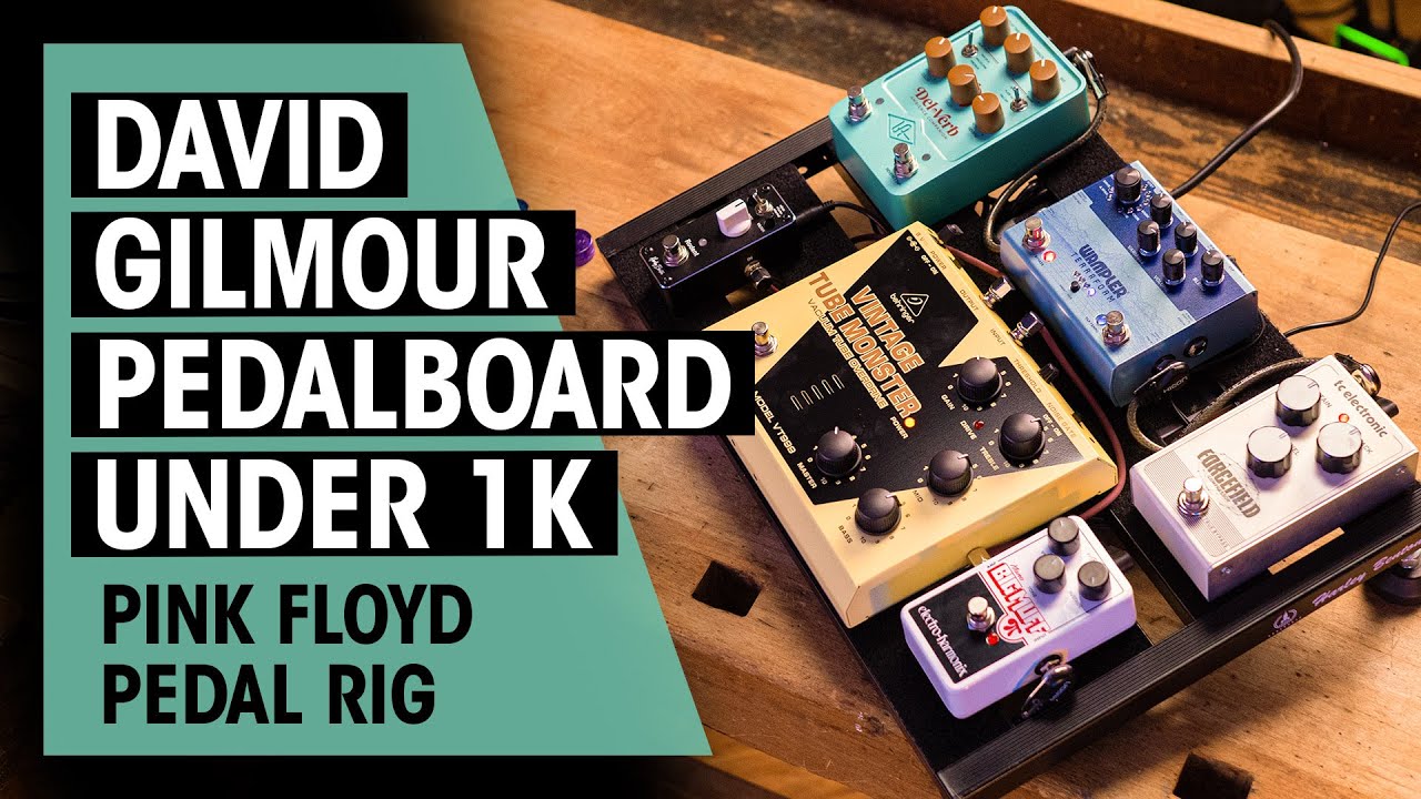 David Gilmour's Sound On A Budget | Pedalboard Build | Thomann
