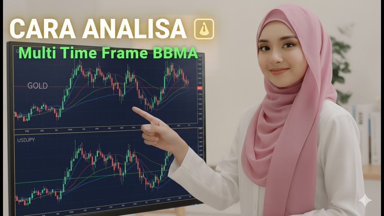 BBMA Oma Ally Multi Time Frame 🔥 Cara Baca Arah Market & Cari Peluang Entry GOLD & USDJPY