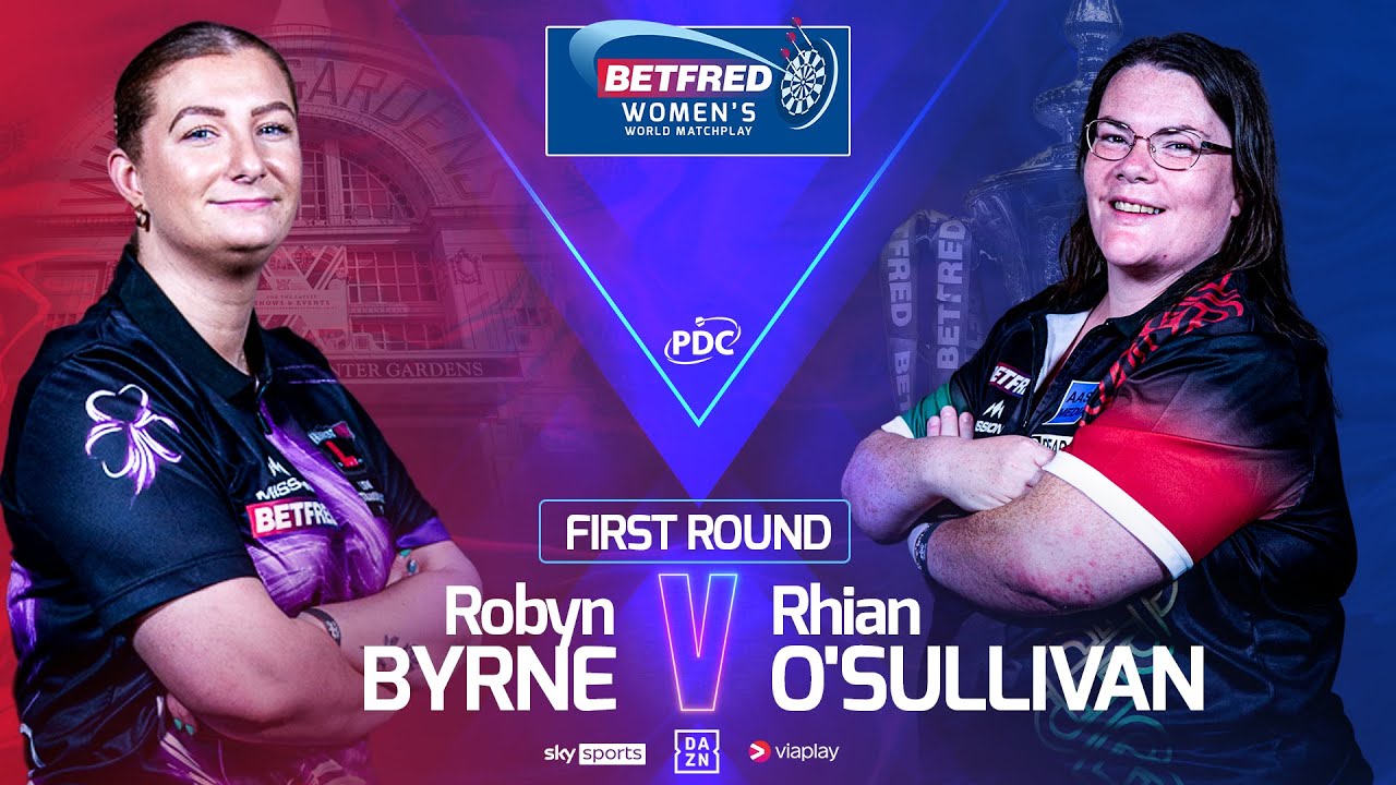 PDC Women's World Matchplay 2023 Quarter-Final Robyn Byrne v Rhian O'Sullivan 2023 07 23 HUN