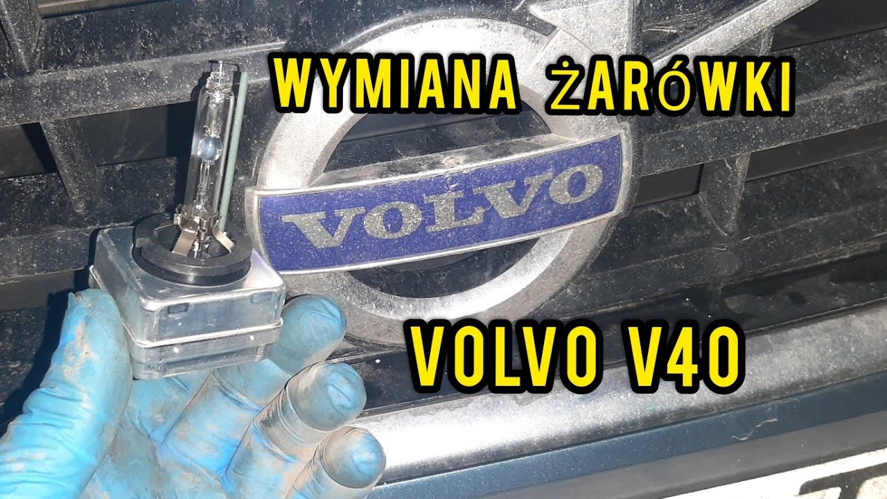 Wymiana żarówki VOLVO V40. bez wizyty w serwisie